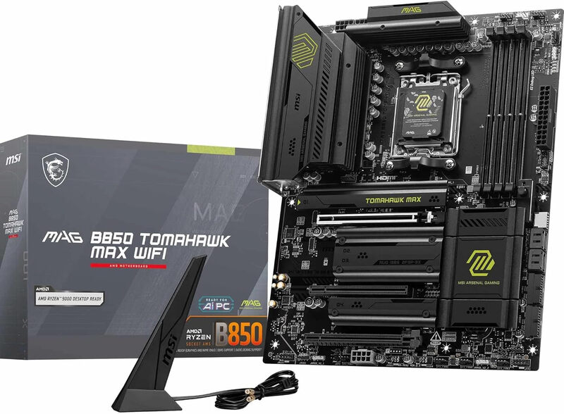MSI MAG B850 TOMAHAWK MAX WIFI Motherboard