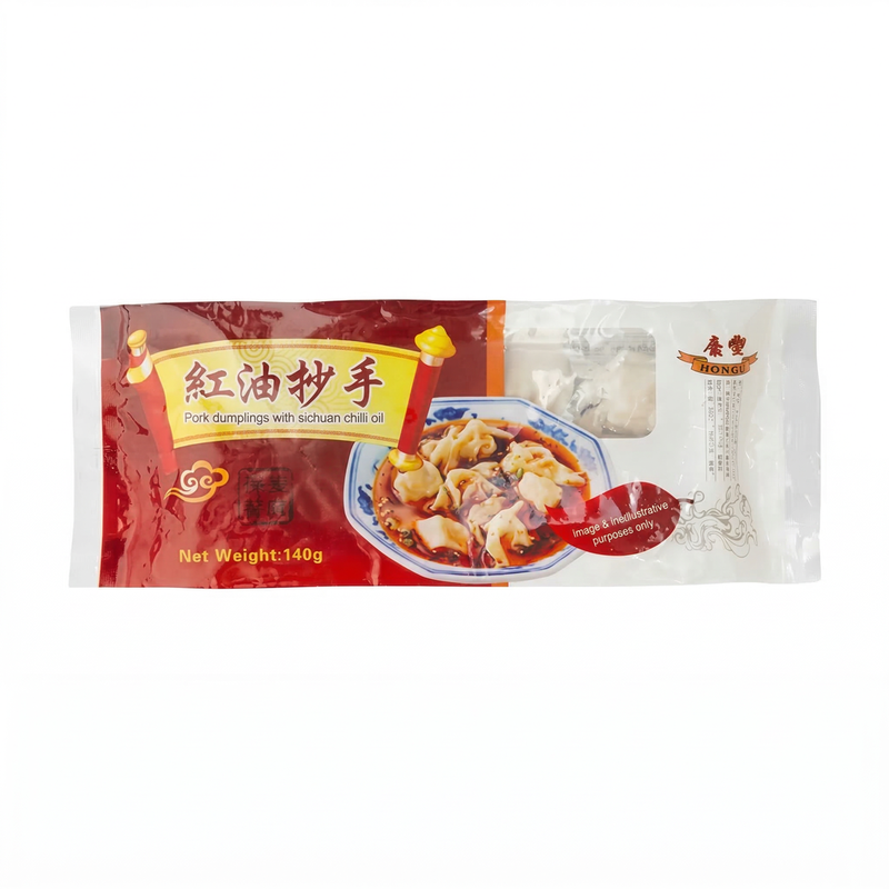 Honor Kangle Wonton - Pork With Sichuan Chilli Oil 140G
