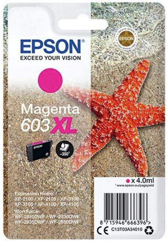 Epson enkelpak magenta 603XL inkt