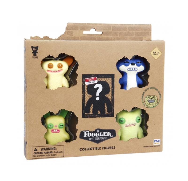 FUGGLER Verzamelfiguren Deluxe 5 Pack Assorti - FG2040