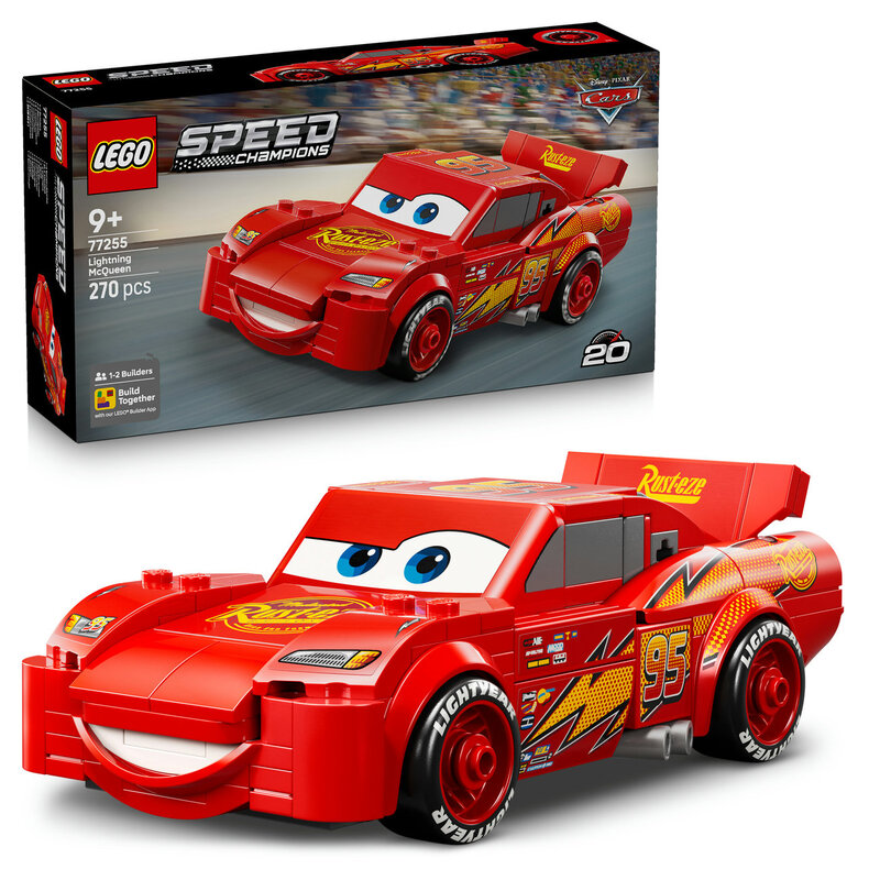 Lego Speed Champions 77255 Disney Cars Lightning Mcqueen