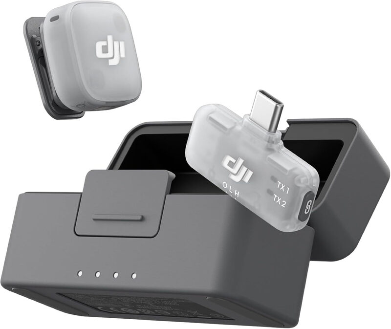 Mic Mini 2 (1 TX + 1 Mobile RX + Charging Case)