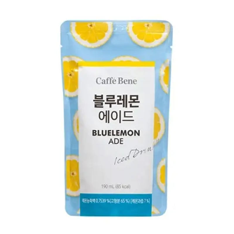 Caffe Bene Blue Lemon Ade Pouch 190 ml