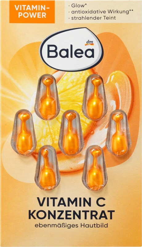 Balea Konzentrat Vitamin C 7 St Oranje Kleur