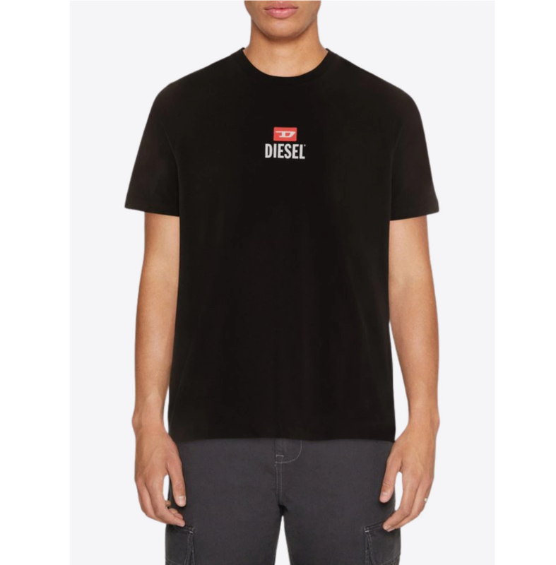 DIESEL T-JUST -SMALL-NEW D LOGO MAGLIETTA XXL