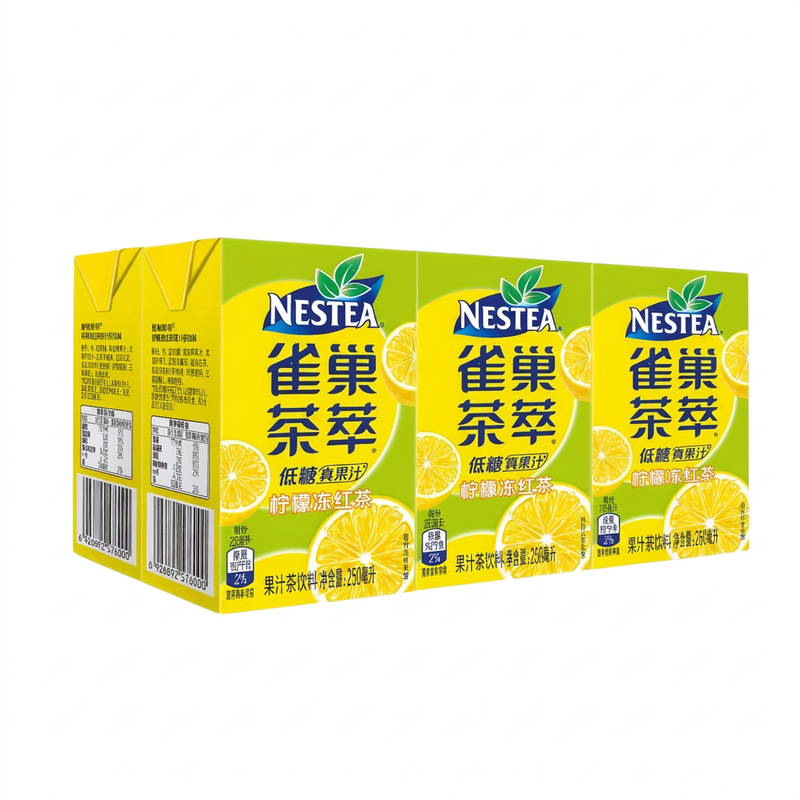Nestlé Citroen Jelly Zwarte Thee 250 ml x 6 Flessen