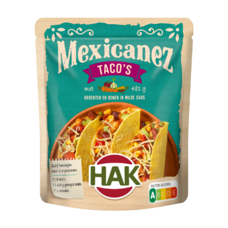 Hak Mexican-Style Tacos - 550 g