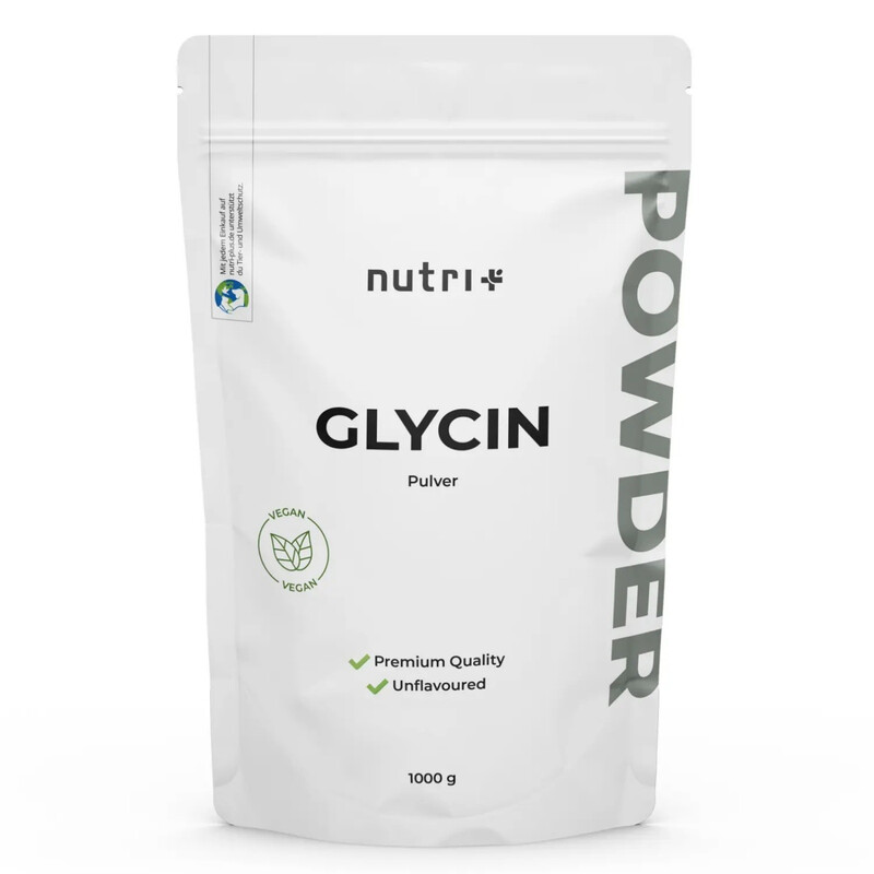 nutri + Glycin Pulver Vegan 1000 g