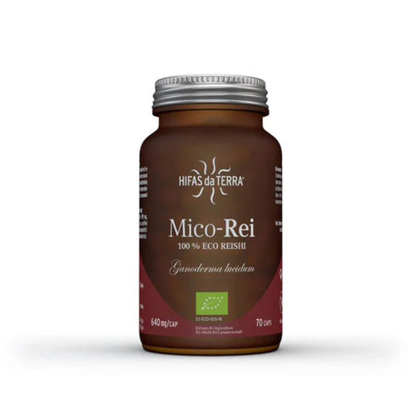 Hifas Da Terra Mico-Rei Organic Reishi Immune Support Capsules - 70 Capsules