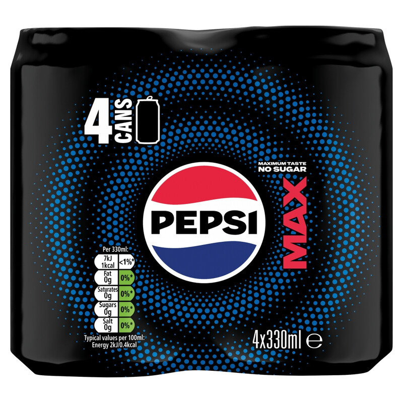 Max 4 x 330ml