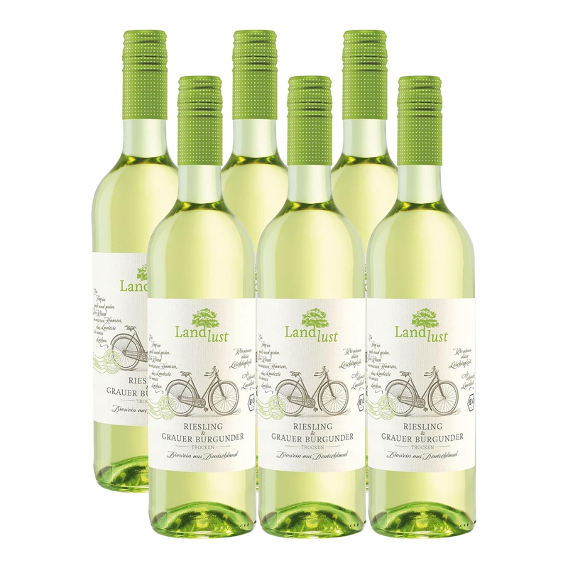 Landlust Riesling & Grauburgunder Bio Vegan Trocken 6 x 0,75 L