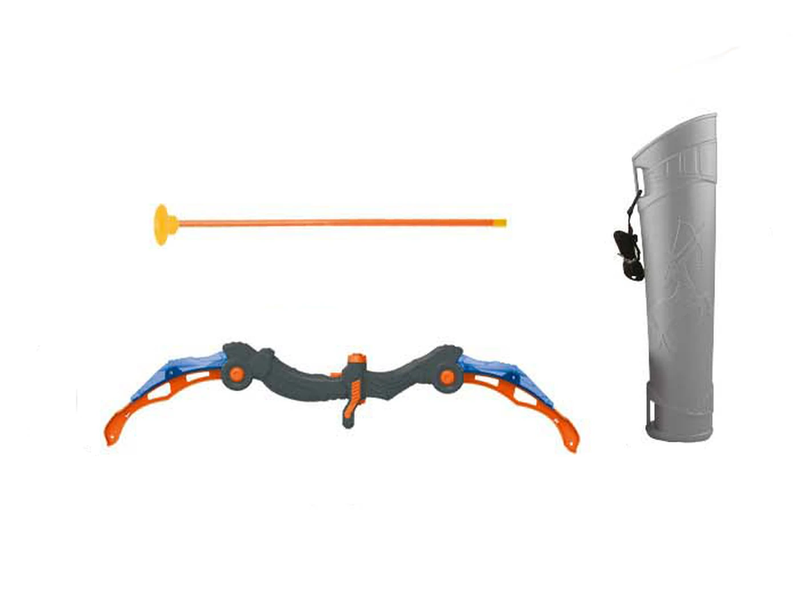 Pfeil und Bogen Set mit Sound und Licht mit großem Zielständer, Premium ABS+PP Bogenschieß-Spielset