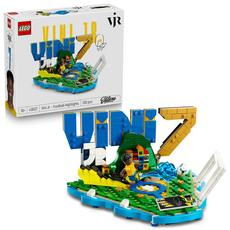 LEGO Editions Football 43027 Vini Jr. – Voetbalhoogtepunten