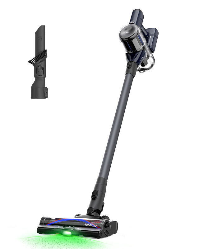 Tineco Pure ONE S50 draadloze accustofzuiger, 150 AW zuigkracht, tot 95 minuten looptijd, ZeroTangle-borstel, 120° LED-verlichting, verwijdert moeiteloos groot vuil & dierenhaar