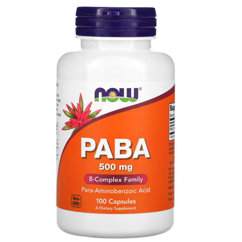 PABA Wellness 500 mg - 100 Capsules