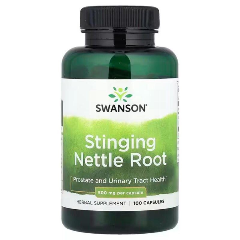 Stinging Nettle Root Prostate 500 mg - 100 Capsules
