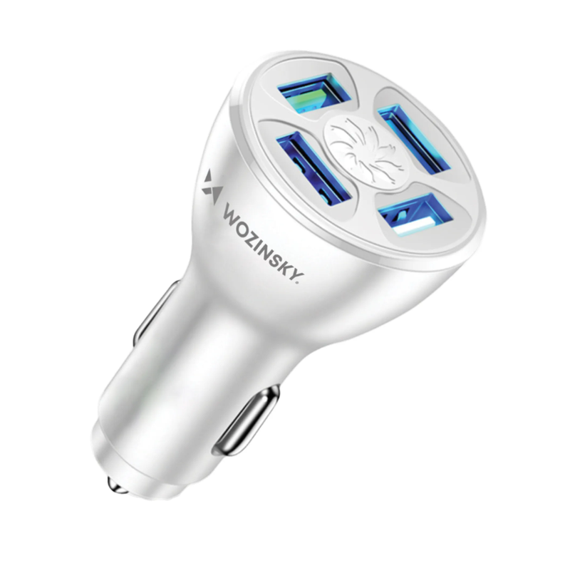 Wozinsky WCCAW Weiß 50W 4x USB-A QC Autolader