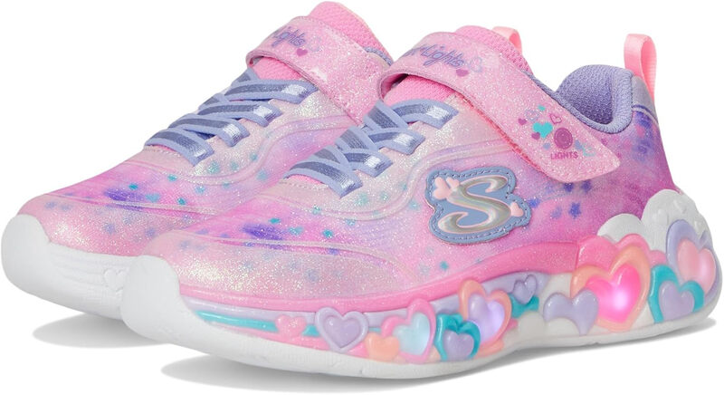 Skechers Schuhe Eternal Heart Lights Sneaker Rosa Multi 32