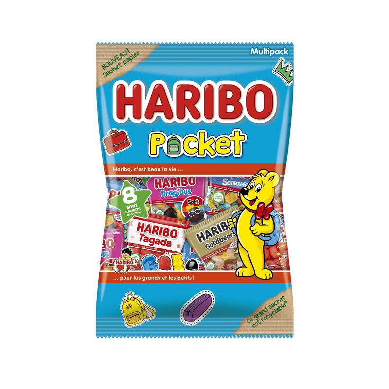 Bonbons Multipack Pocket Haribo Le Paquet De