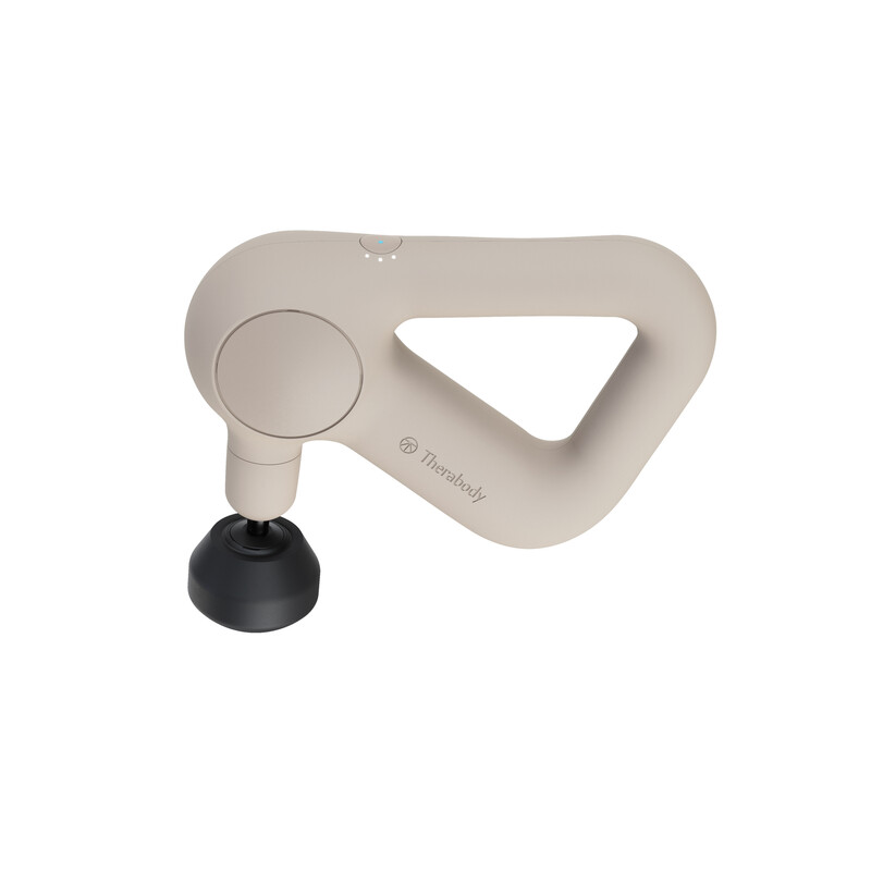 Therabody Theragun Relief Massage Gun, 3 Speeds, 3 Attachments, Relieve Aches, Ease Stiffness, Reduce Tension, Sand