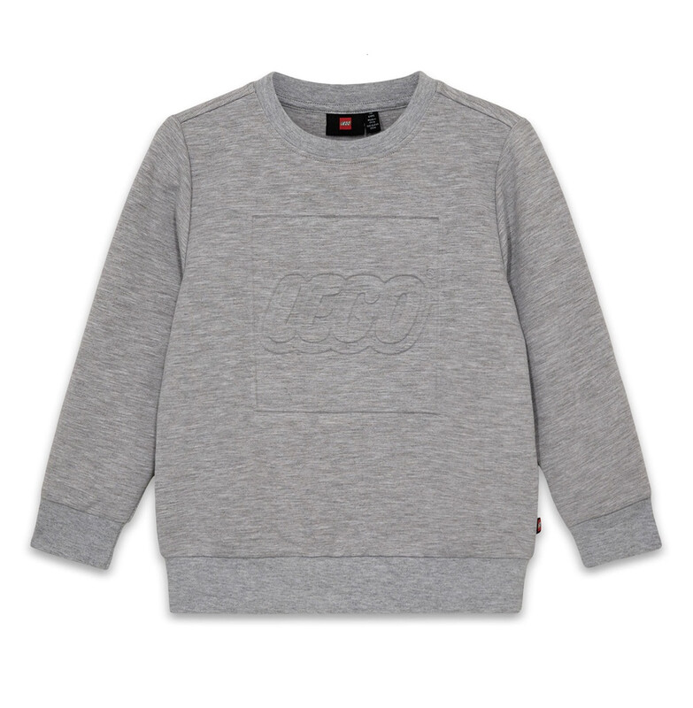 LEGO Kinder-Sweatshirt Grau Melange 104
