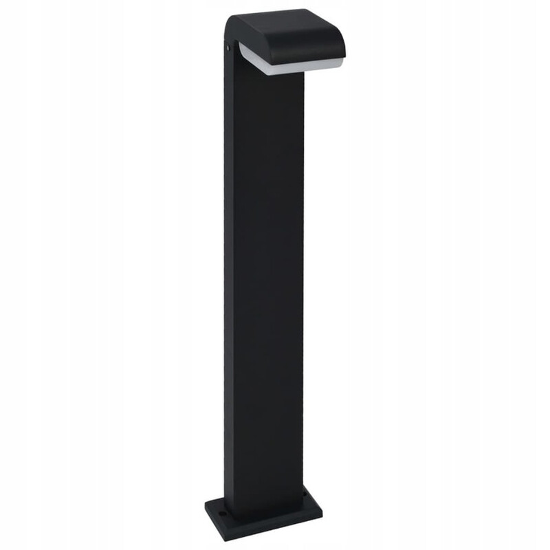 vidaXL LED Buitenlamp - Ovaal, Zwart