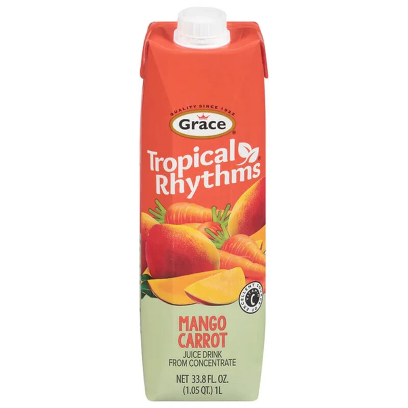 Tropical Rhythms Mango Carrot 1L