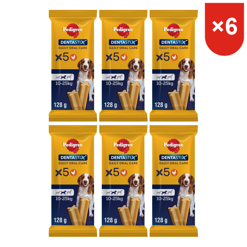 Pedigree Bâtonnets dentaires pour chiens de taille moyenne*6