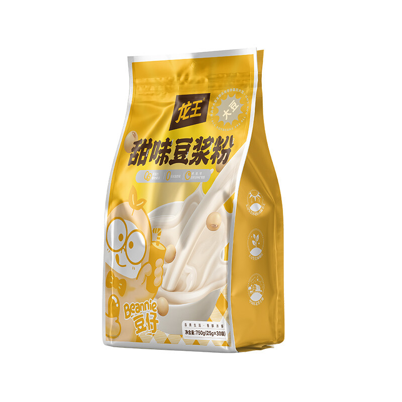 LOONG SOYA MILK Sweetened Soy Milk Powder 750g (25g*30)