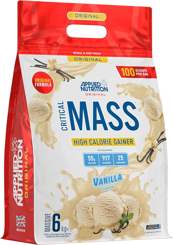 Critical Mass Original Weight Gainer Vanilla - 6 kg