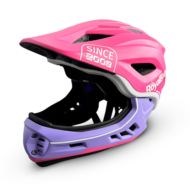 +Helmet+Full-face helmet Pink