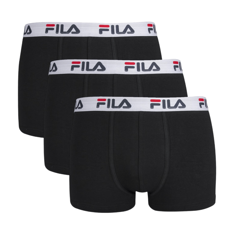 FILA Boxershorts 3-pack Black Size L