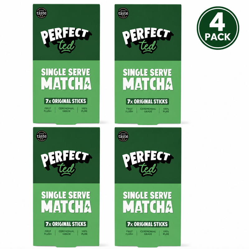 Perfectted - Matcha Powder Sachets 7 x 1.5g (4 Packs)
