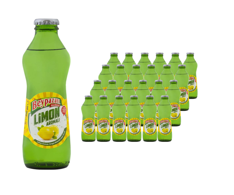 Beypazarı Limonlu Soda (mineraalwater met citroensmaak) 200 ml x 24