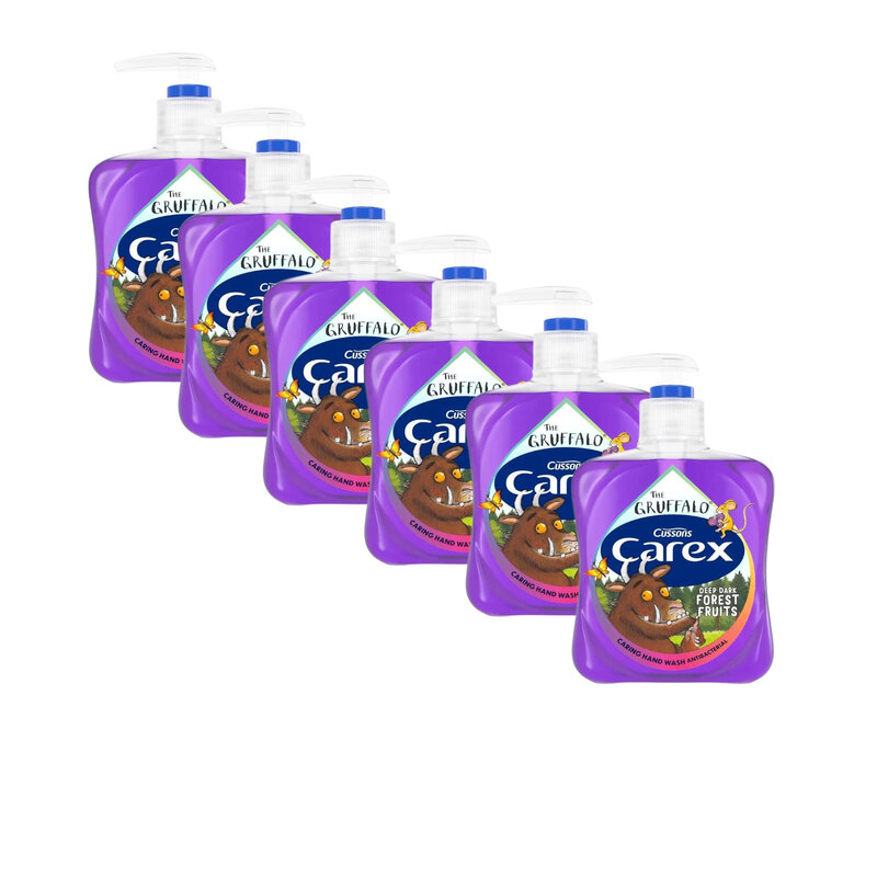 Carex Handwash Gruffalo 250ml - 6 Pack bundle