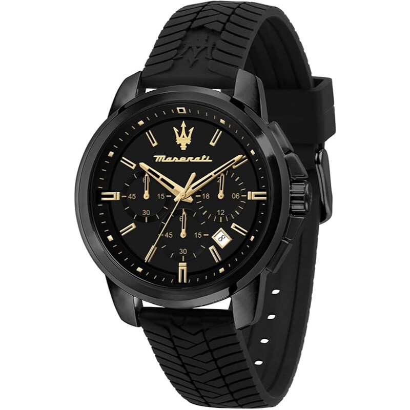 R8871621011 Successo Collection Stainless steel Men's Chronograph Dial Black Silicone