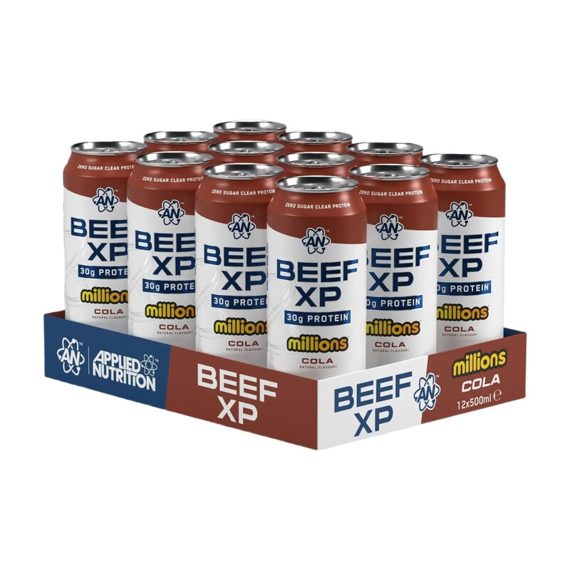 Beef-XP Clear Protein DrinkCola Millions - 12 x 500 ml