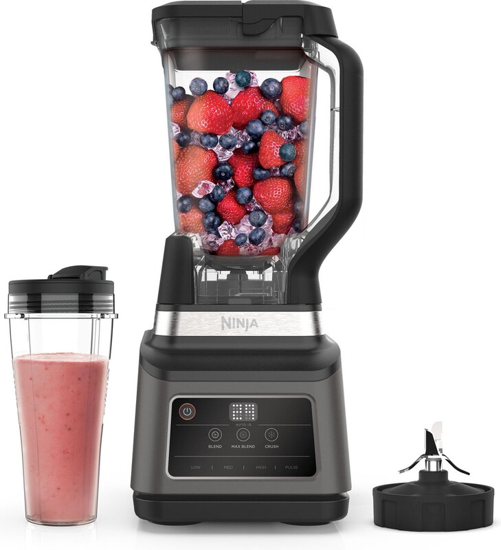 Ninja BN750EU 2-in-1 Staafmixer en Keukenmachine - 1000W Vermogen - Inclusief Meerdere Accessoires