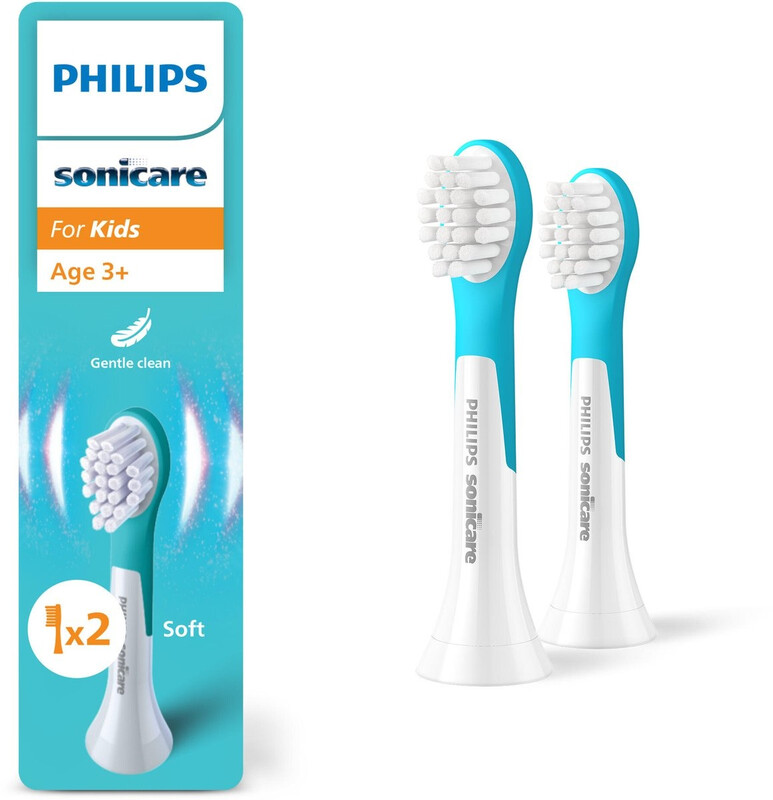 Philips Sonicare HX6032/90 Kinder Elektrische Tandenborstelkoppen - Compatibel met Sonicare for Kids - 2-Pack