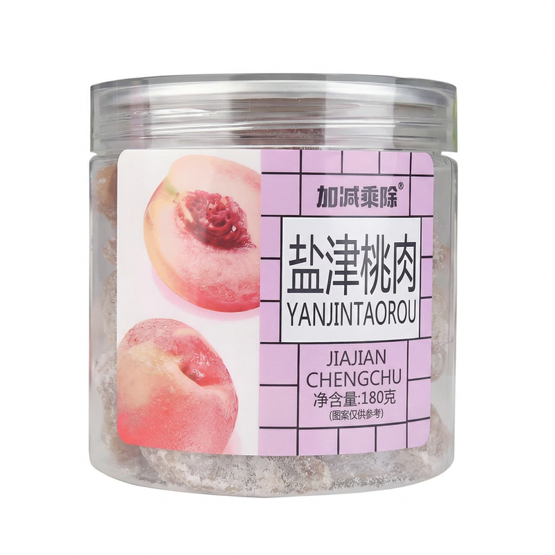 Jiajianchengchu Genießen Sie eine Flasche Salz und Pfirsich, 180 g