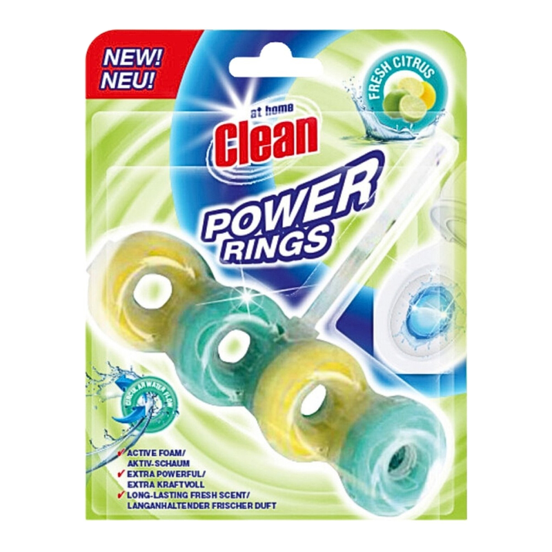 At Home Clean Toiletblok Power Rings Citrus 40 g