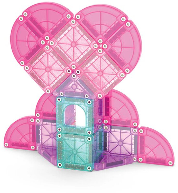 264026HHCDU MAGNA - TILES® microMAGS Heart to Heart 26-delige reisset