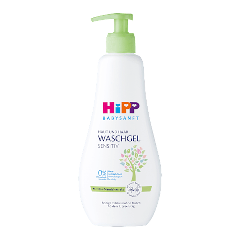 Hipp Babysanft Waschgel Haut und Haar 400 ml