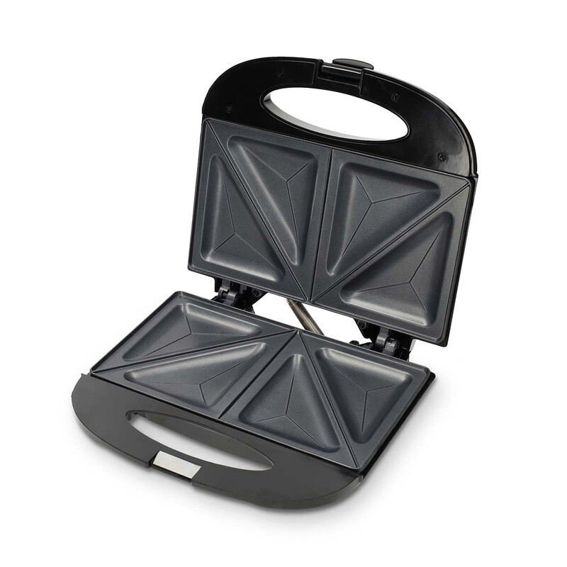 Melissa Sandwichmaker | 750 W | Sandwichplaten | Automatische temperatuurregeling | Antiaanbaklaag | Zwart