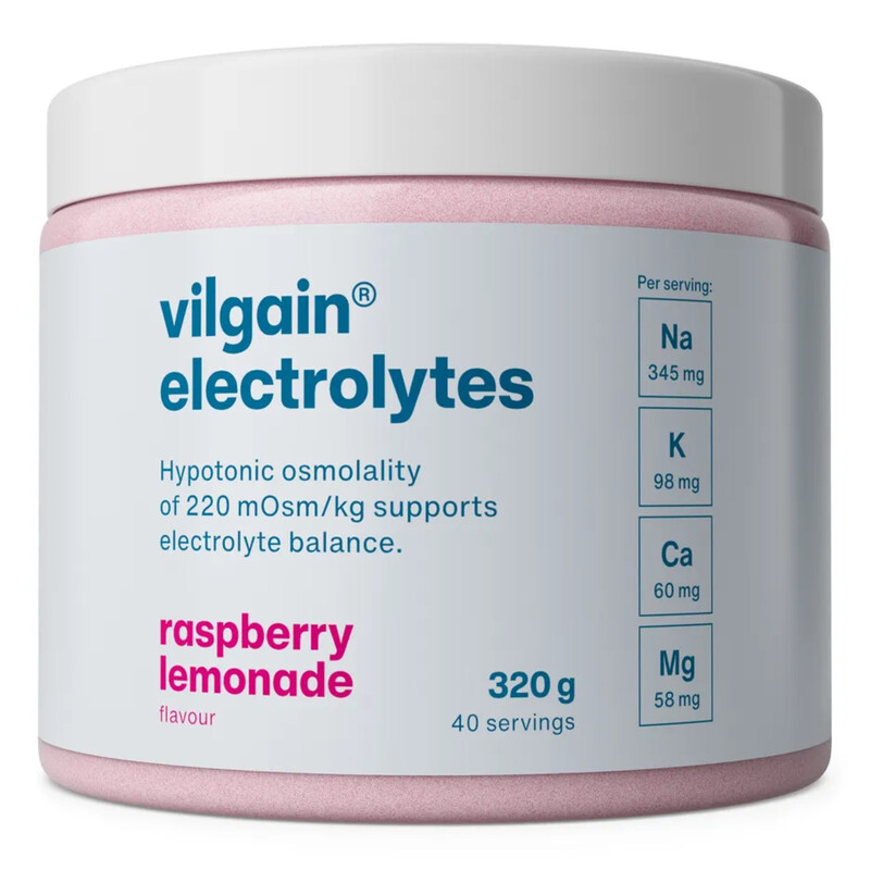 Vilgain Electrolytes Hydration Support Powder Raspberry Lemonade Flavour - 320g