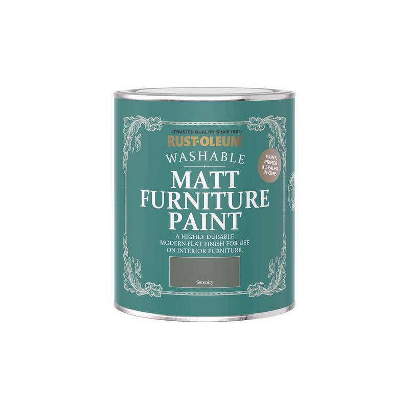 Rust-Oleum Matt Furniture Paint Serenity 750Ml