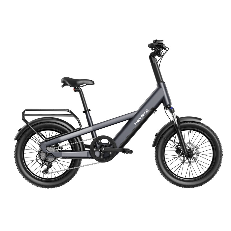 Heybike EC Compact City E-Bike Schwarz