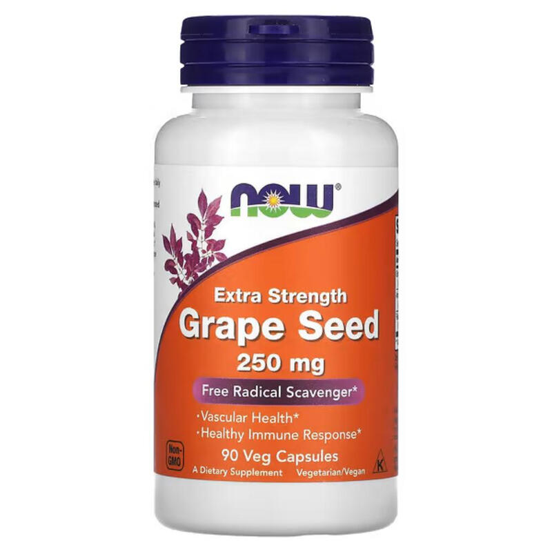 Grape Seed Extract Antioxidant 250 mg - 90 Vegan Capsules