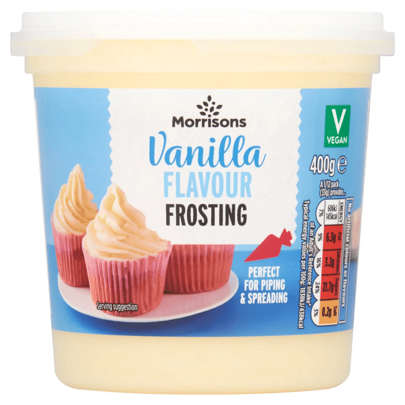 Morrisons Vanilla Frosting 400G