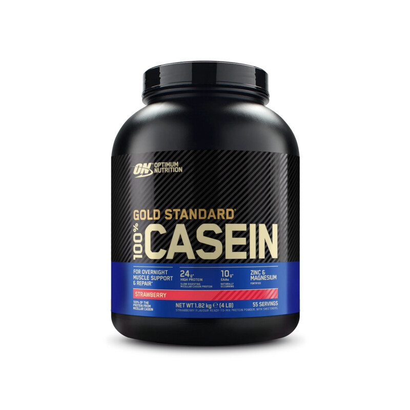 Gold Standard 100% Casein Protein Slow Release Strawberry – 1816 g